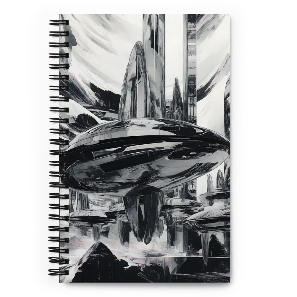 Reflections of the Future | Spiral Notebook