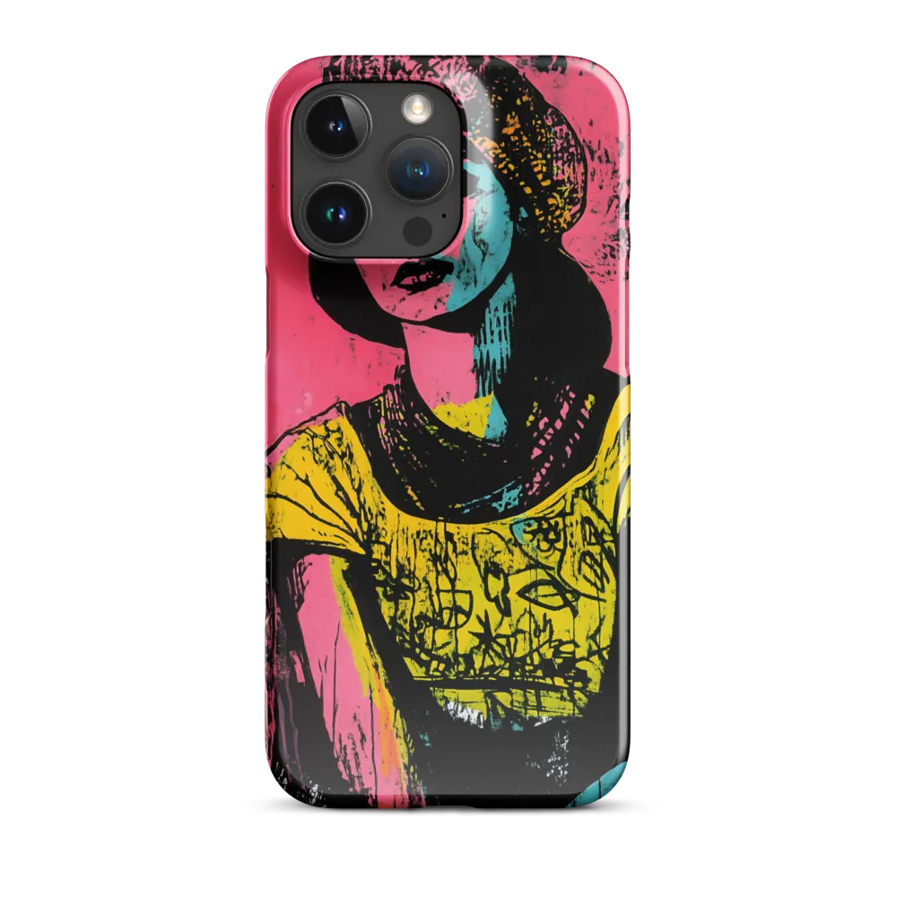 Urban Elegance: A Graffiti Portrait