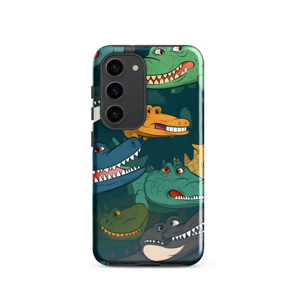 Cheerful Crocodilian Parade