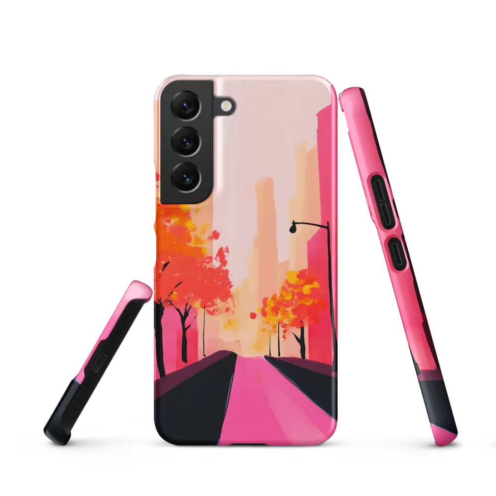 Autumn Serenity in the City | Phone Case |  S22 | Snap Case | Matte