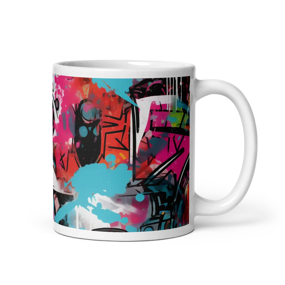 Bursting with Playfulness | Mug with White inside | 11 oz