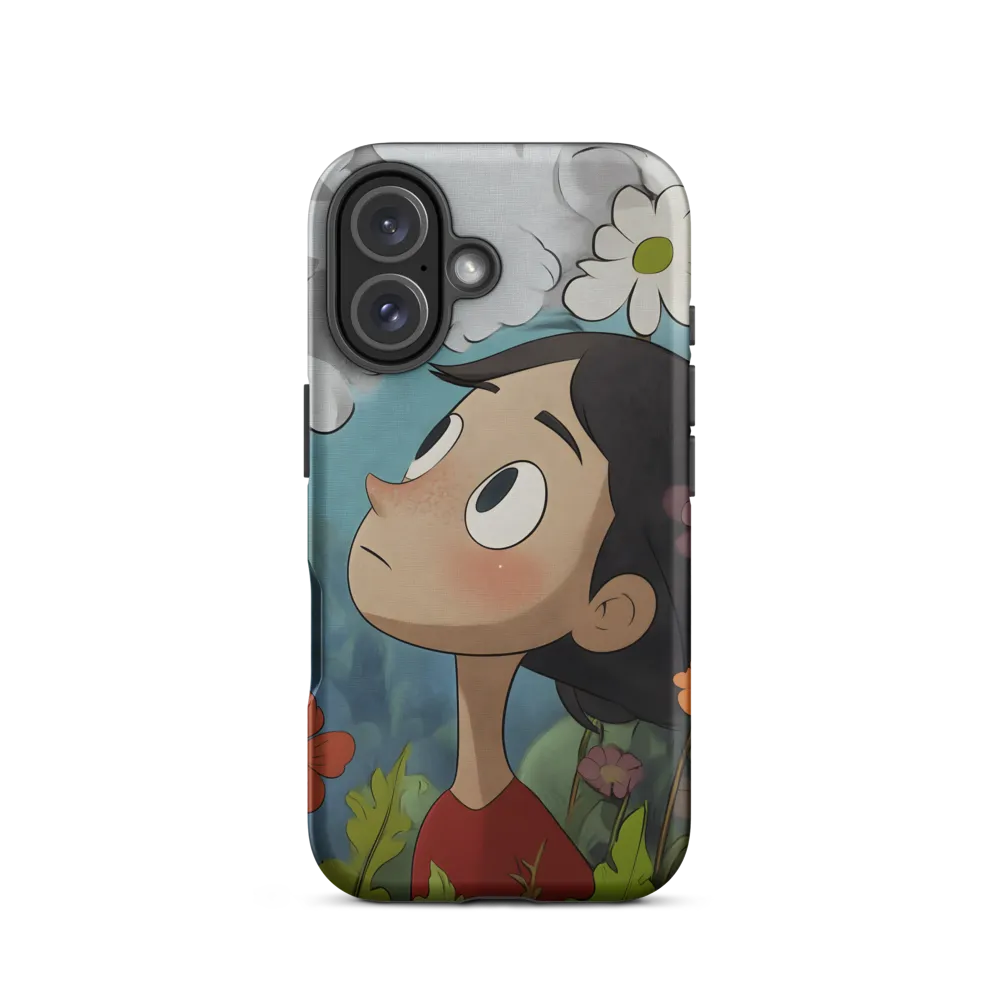 Curiosity in Bloom | Phone Case |  16 | Tough Case | Matte