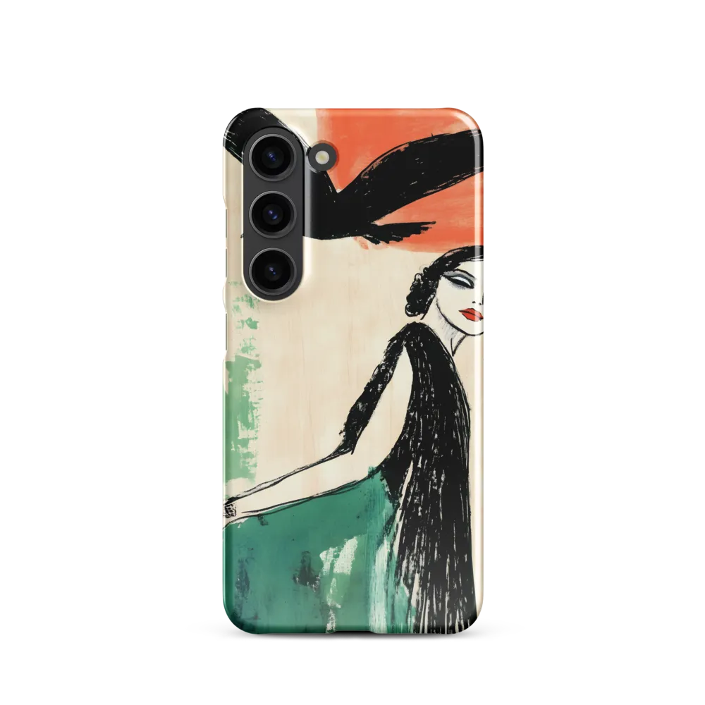 Elegance in Flight | Phone Case |  S23 | Snap Case | Glossy