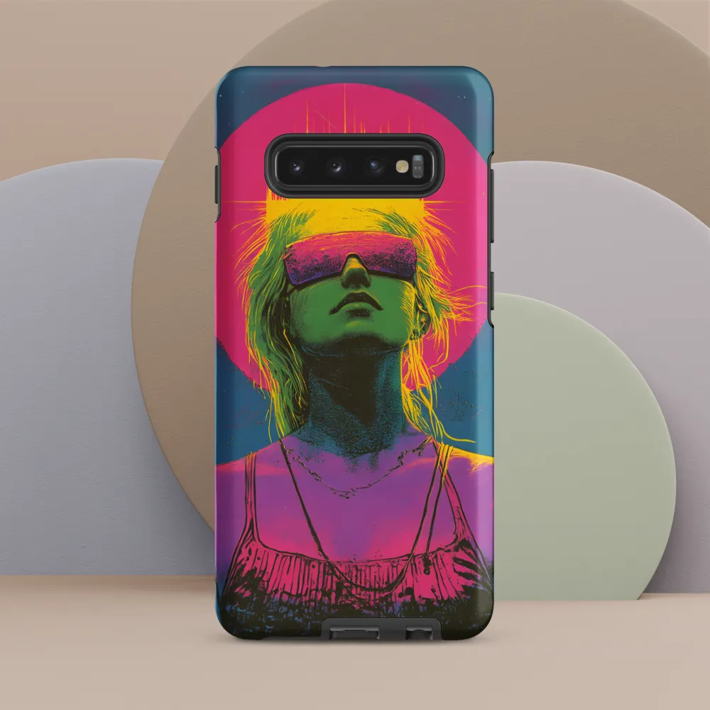 Neon Dreams: Portrait of a Modern Muse