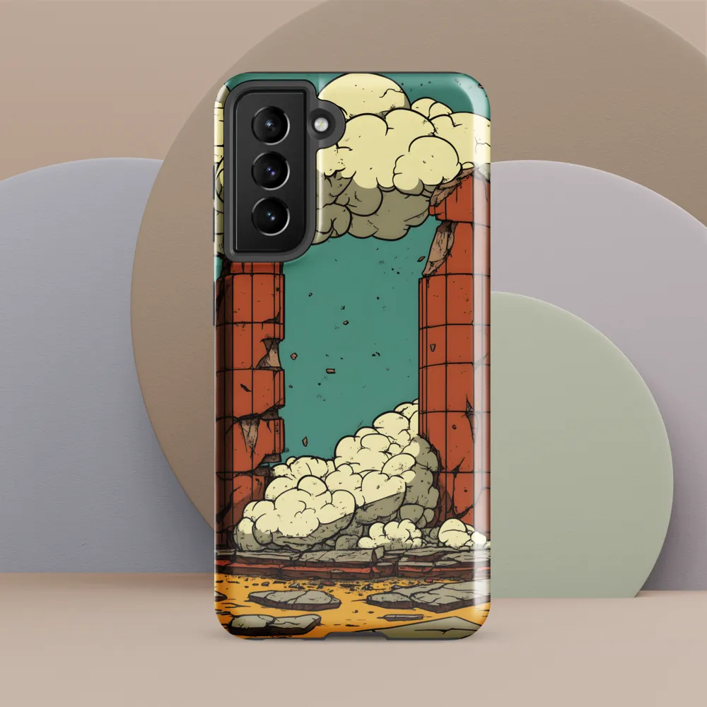 Echoes of Ruins | Phone Case |  S21 FE | Tough Case | Glossy