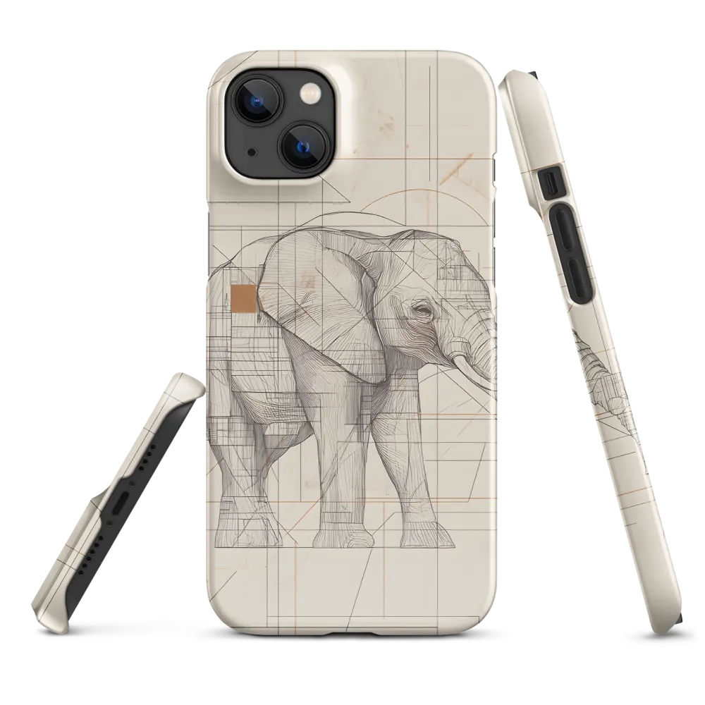 Geometric Elegance: The Steel Elephant