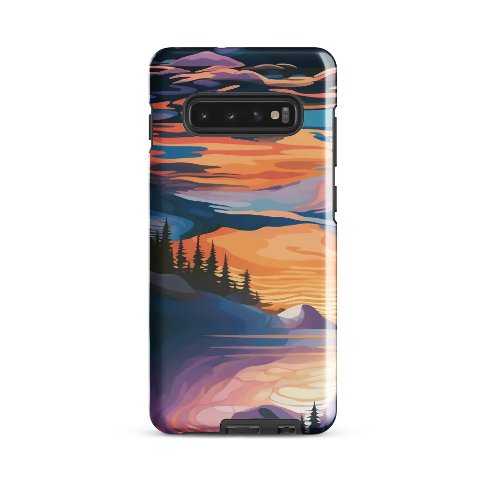 Reflections of Serenity | Phone Case |  S10 Plus | Tough Case | Glossy