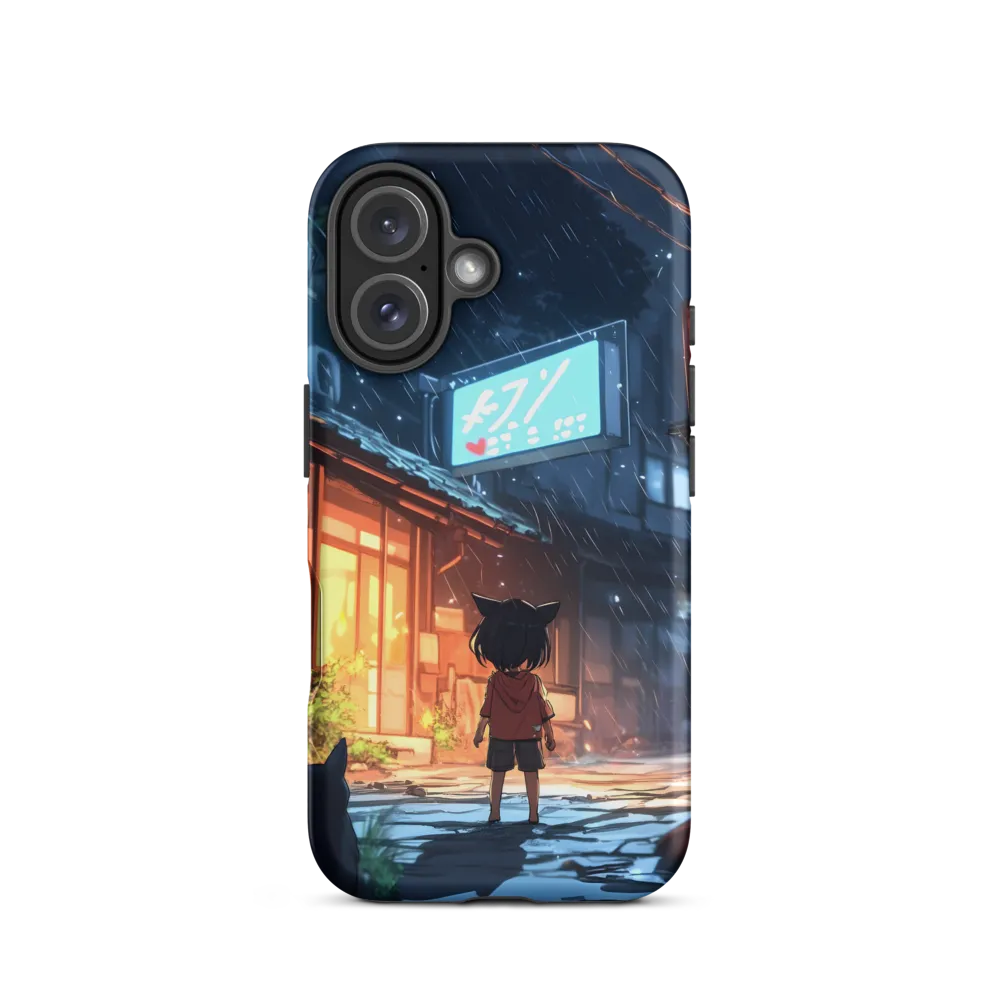 Whispers of the Rainy Night | Phone Case