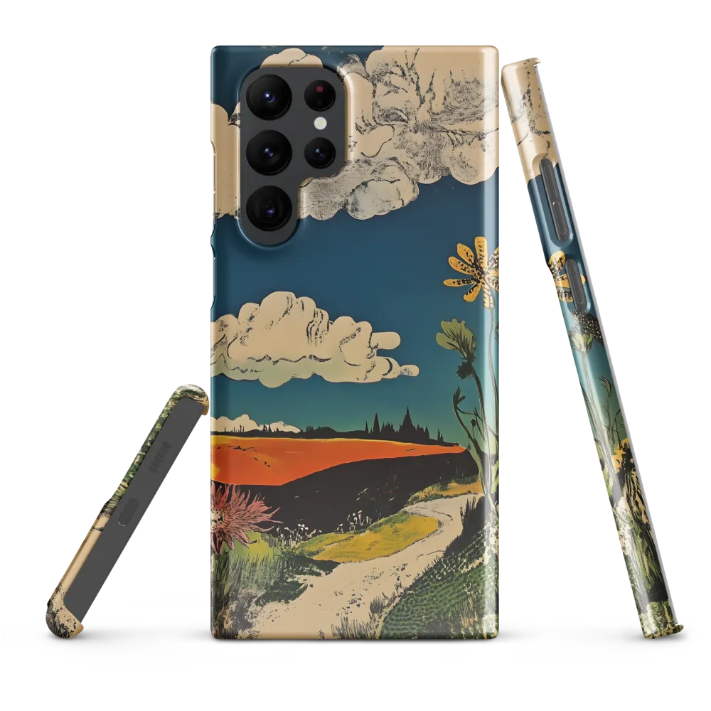 Surreal Blooming Landscape