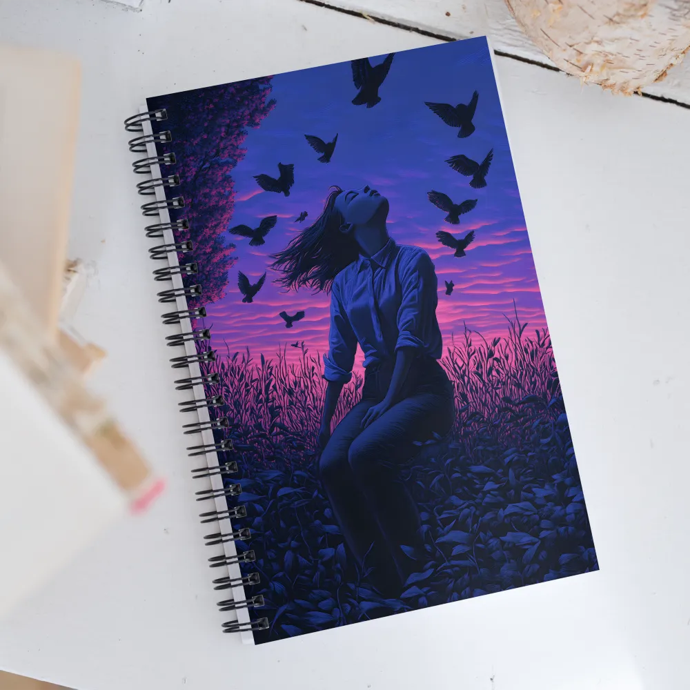 Awakening in Twilight | Spiral Notebook