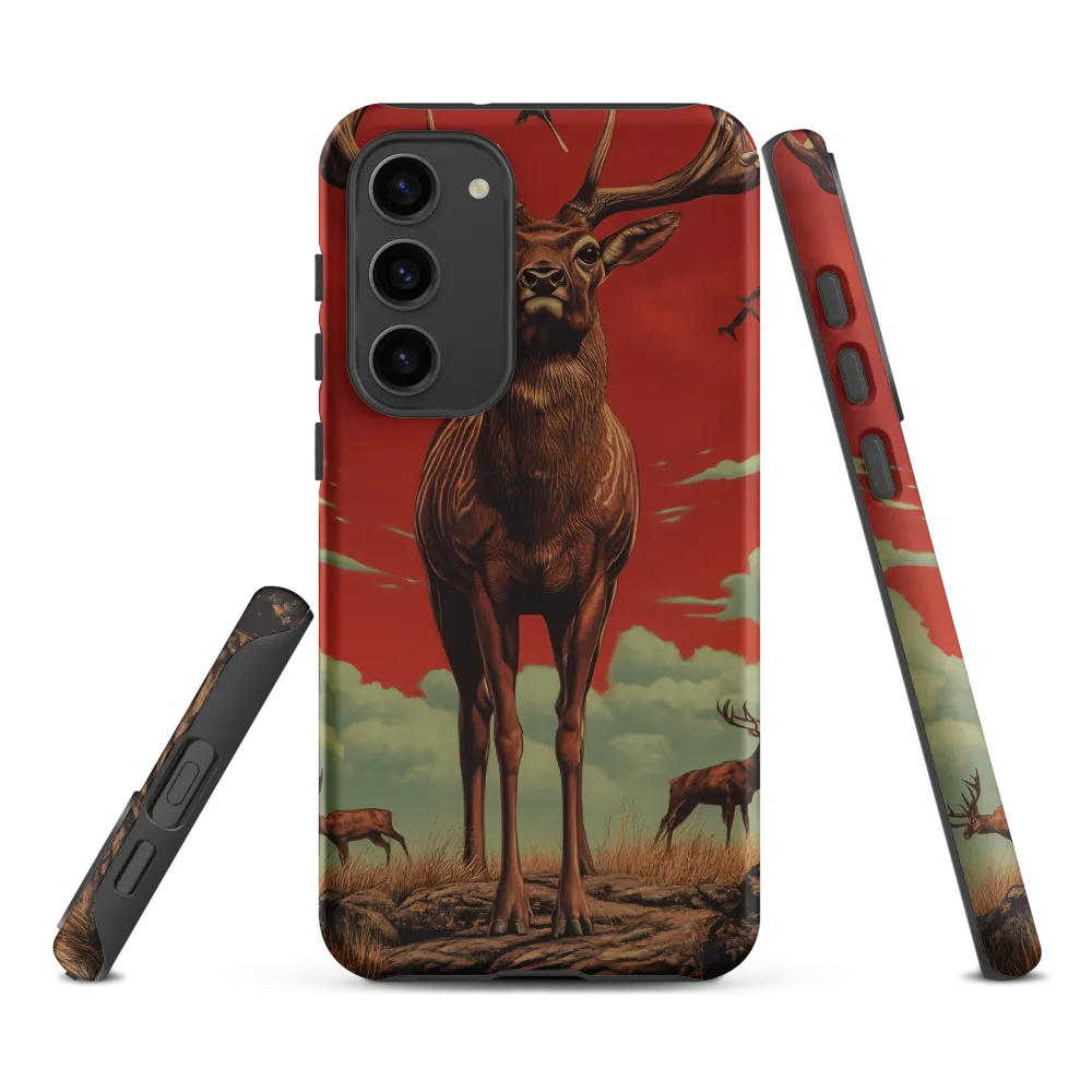 Majesty in Red: The Stalwart Stag