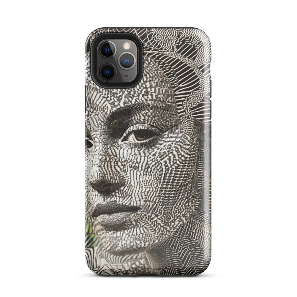 Intricate Patterns of the Human Face | Phone Case |  11 Pro Max | Tough Case | Glossy