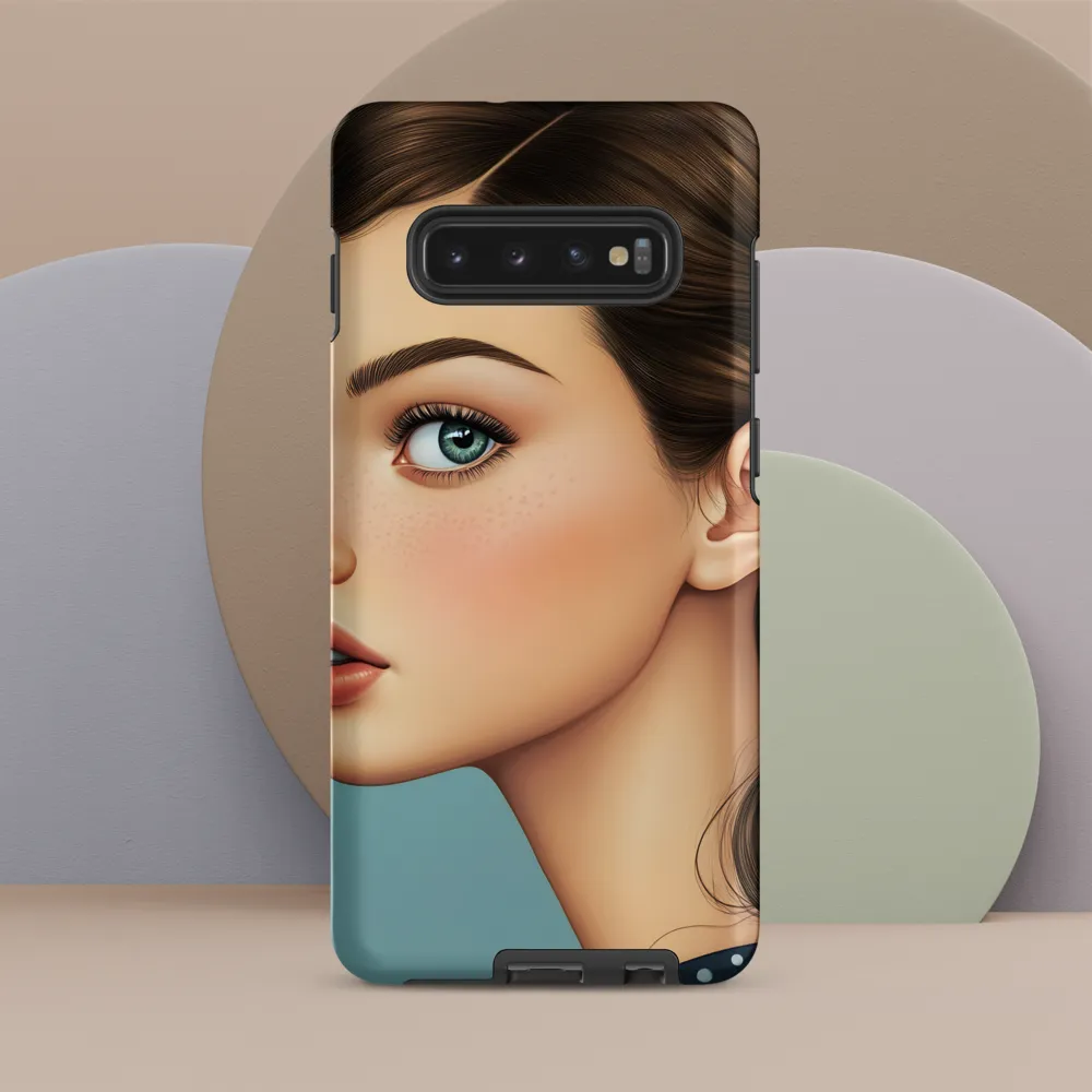 Captivating Gaze: A Modern Portrait