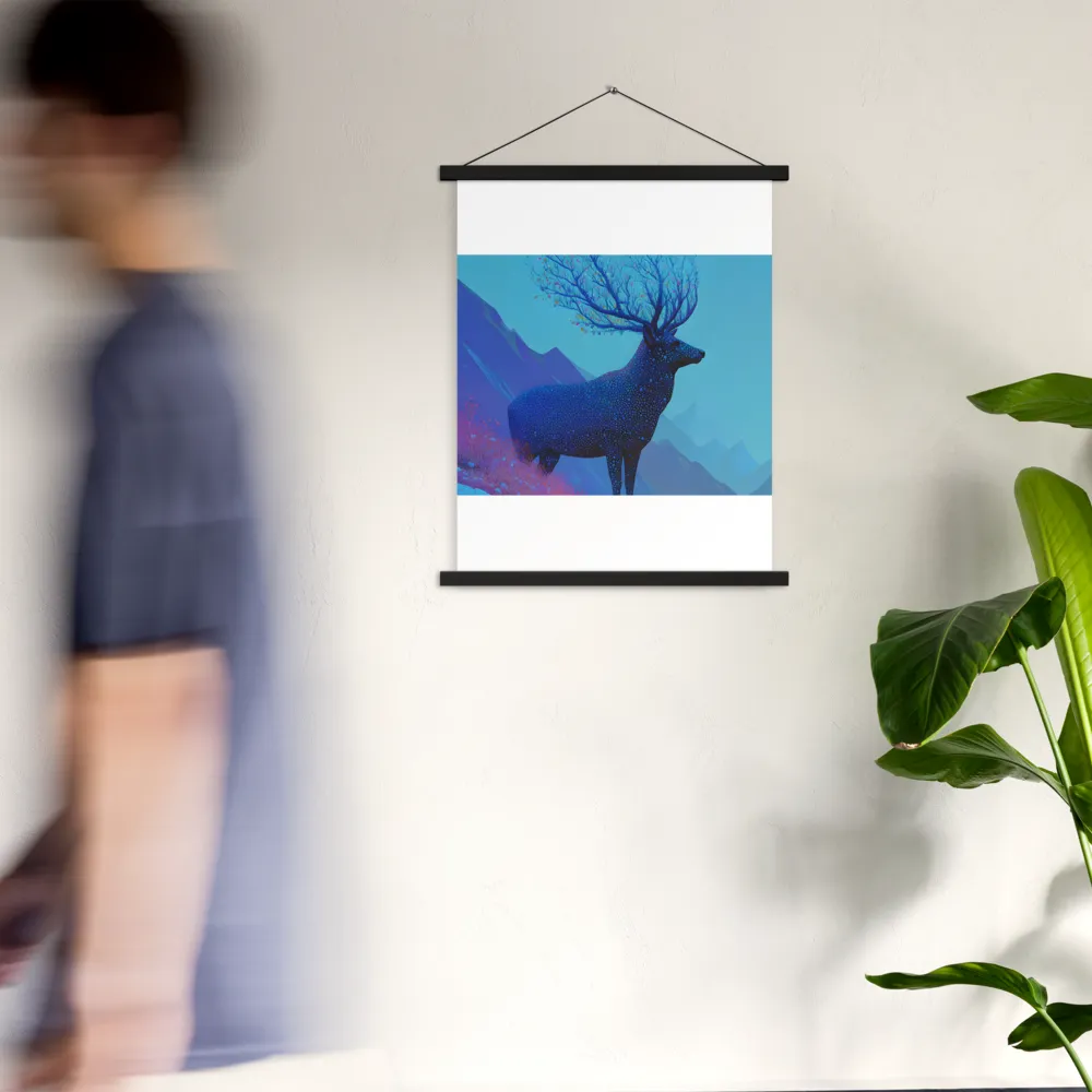 Ethereal Harmony | Poster With Black Wood Hanger | 18″×24″