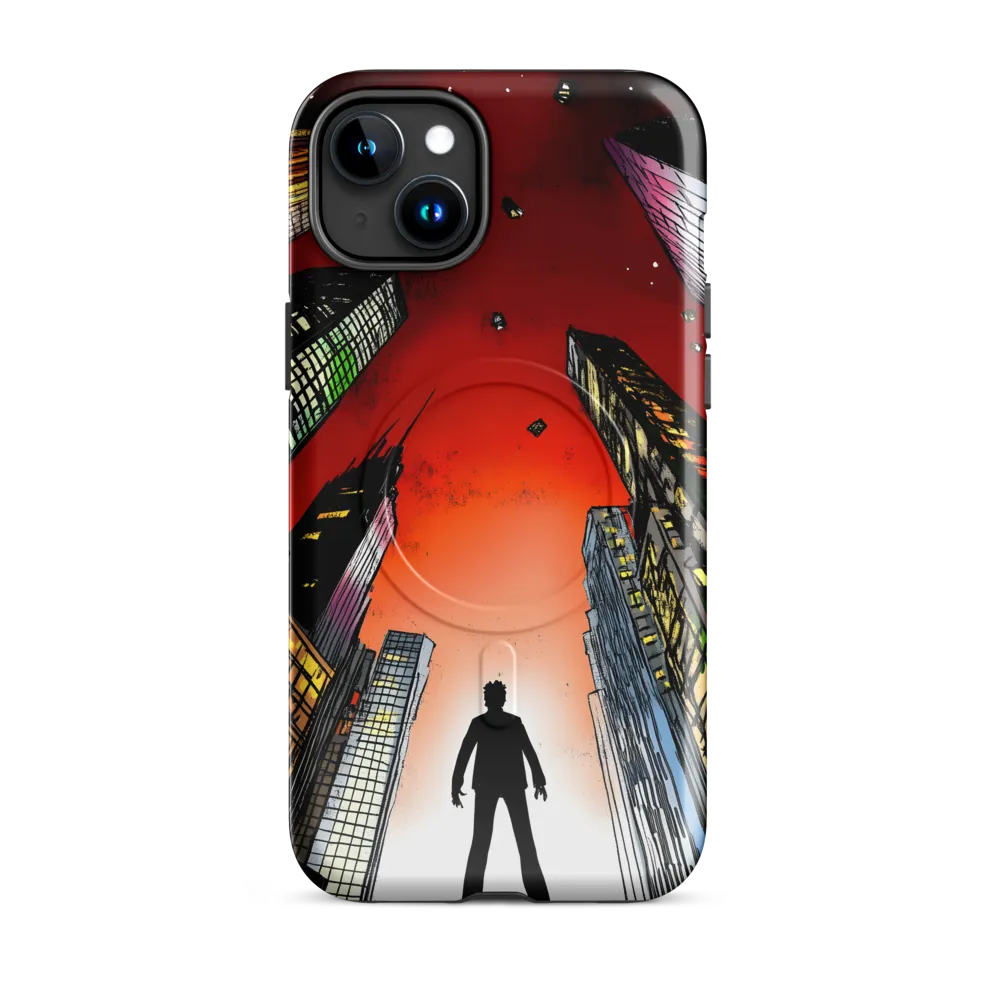 Urban Skyward: A Journey into Wonder | Phone Case |  15 Plus | MagSafe® Tough Case | Glossy