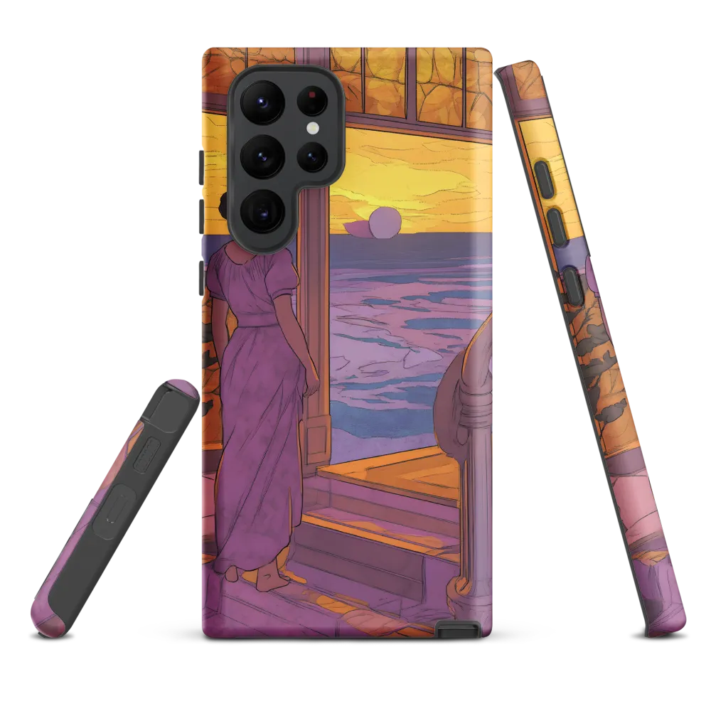Whispers of the Sunset | Phone Case |  S22 Ultra | Tough Case | Matte