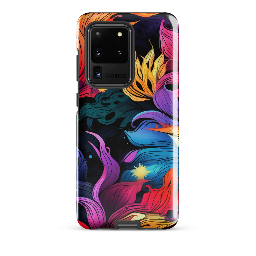 Floral Symphony | Phone Case |  S20 Ultra | Tough Case | Glossy