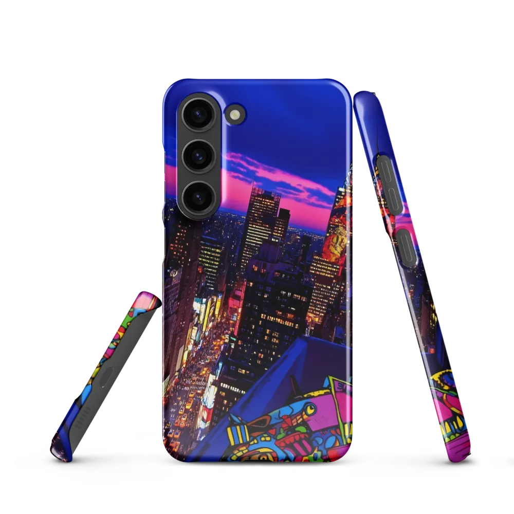 Neon Twilight: A City in Vibrance