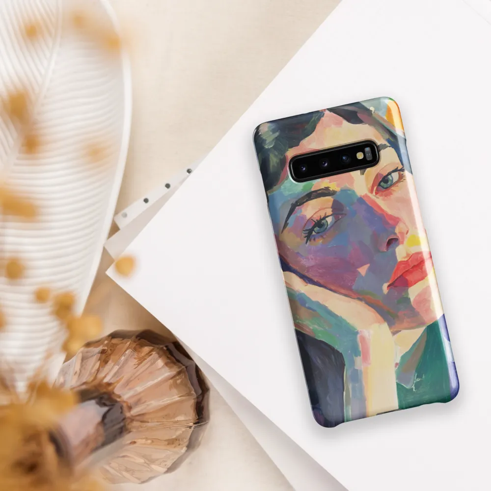 Contemplative Dream | Phone Case |  S10 Plus | Snap Case | Glossy