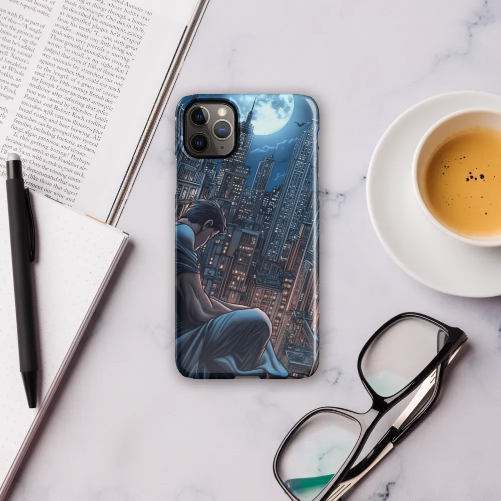 Reflections of a City Under the Moon | Phone Case |  11 Pro Max | Snap Case | Glossy