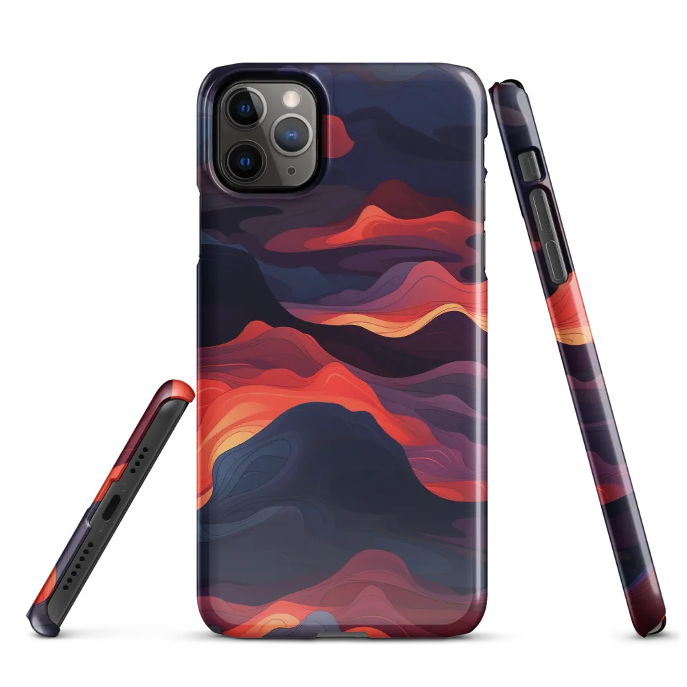 Ethereal Waves of Color | Phone Case |  11 Pro Max | Snap Case | Glossy