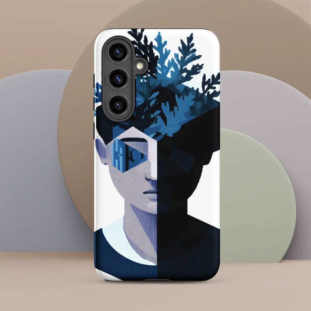 Nature's Reflection in a Surreal Portrait