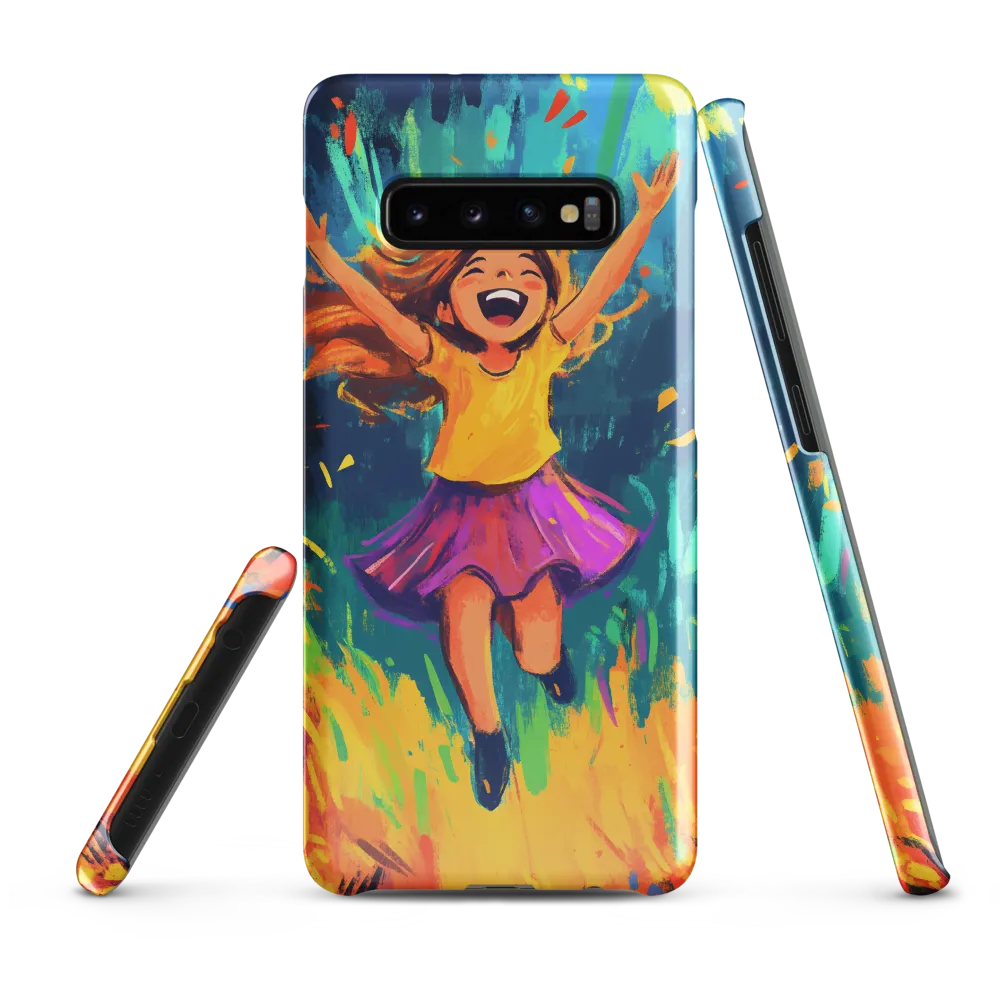 Joyful Escape into Nature | Phone Case |  S10 Plus | Snap Case | Glossy