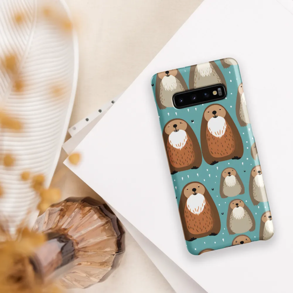 Whimsical Otter Pattern