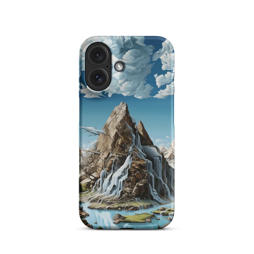 Majestic Cascade: A Mountain Masterpiece