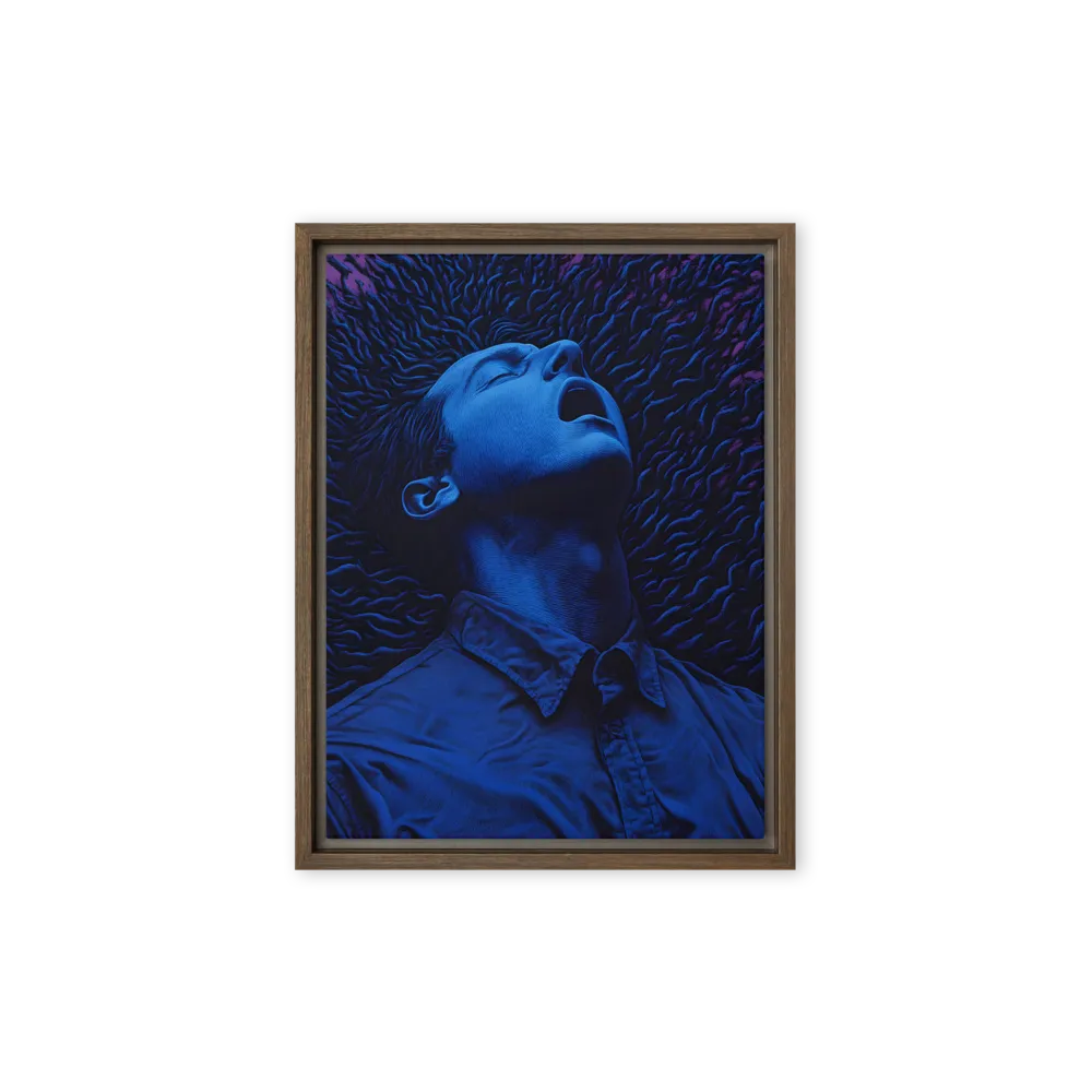 Dreams Unbound | Canvas with Brown Frame | 9″×12″
