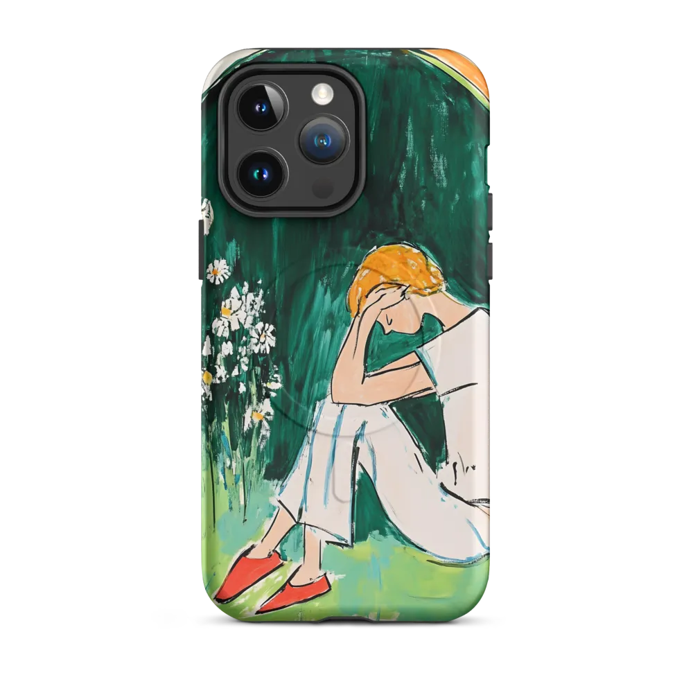 Silent Sorrow | Phone Case |  14 Pro Max | MagSafe® Tough Case | Matte