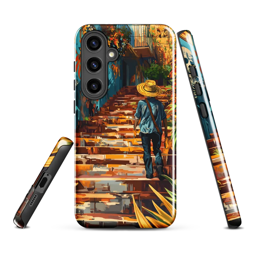 Steps to Adventure | Phone Case |  S24 Plus | Tough Case | Glossy