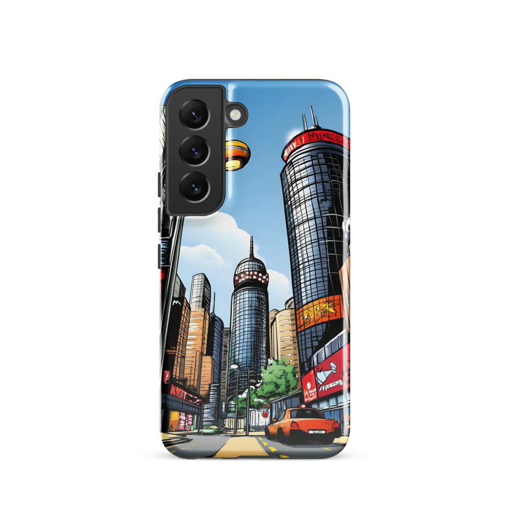 Urban Pulse: A Comic Cityscape