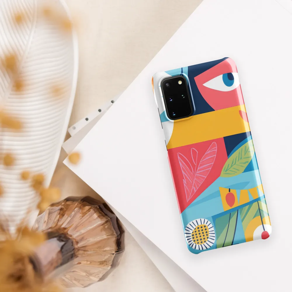Vibrant Geometric Visage