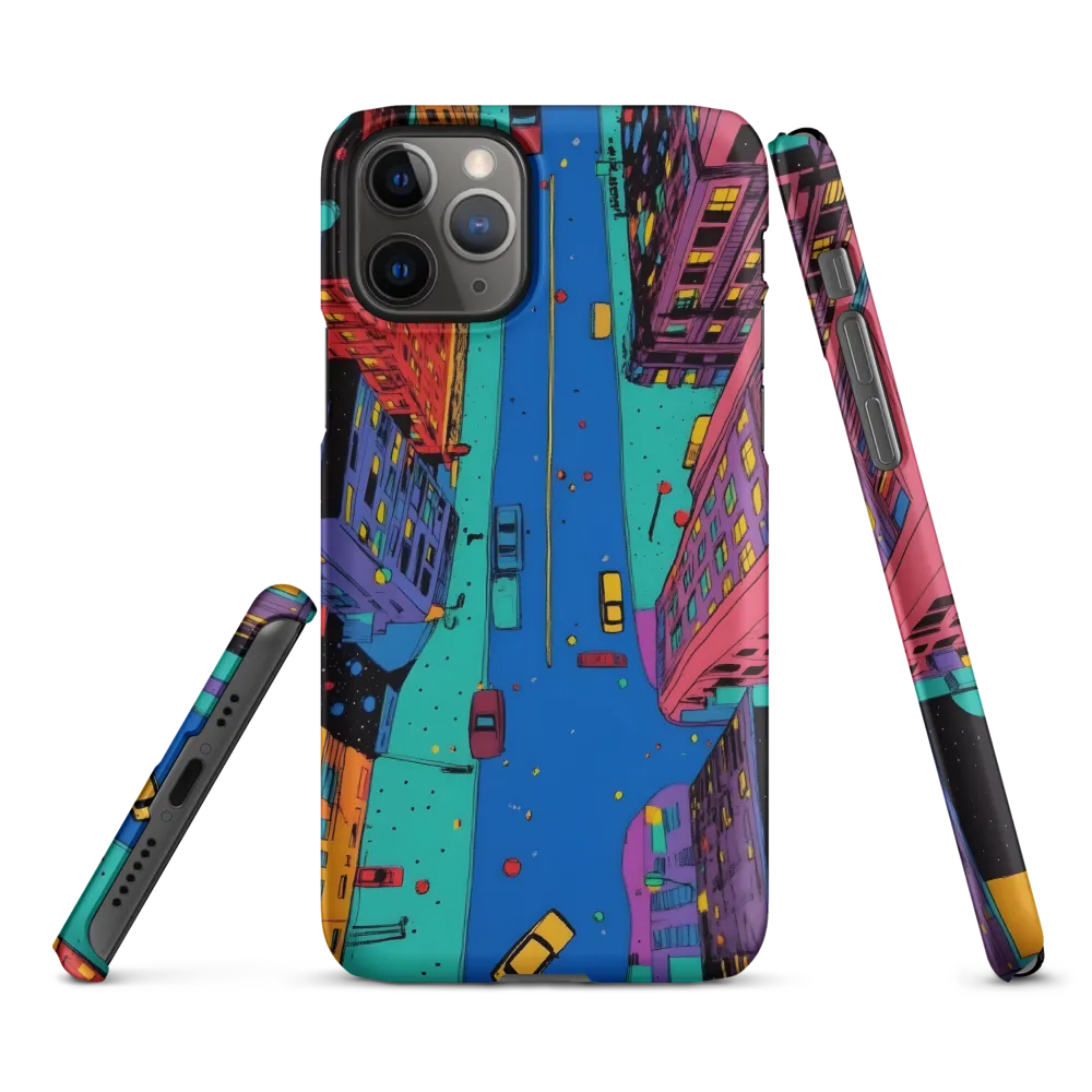 Aerial Dreamscape: The Pulse of Urban Life | Phone Case |  11 Pro | Snap Case | Matte