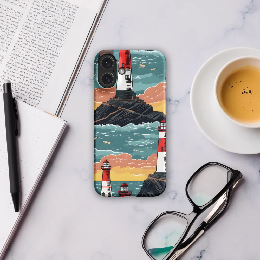 Lighthouses in a Whimsical Ocean