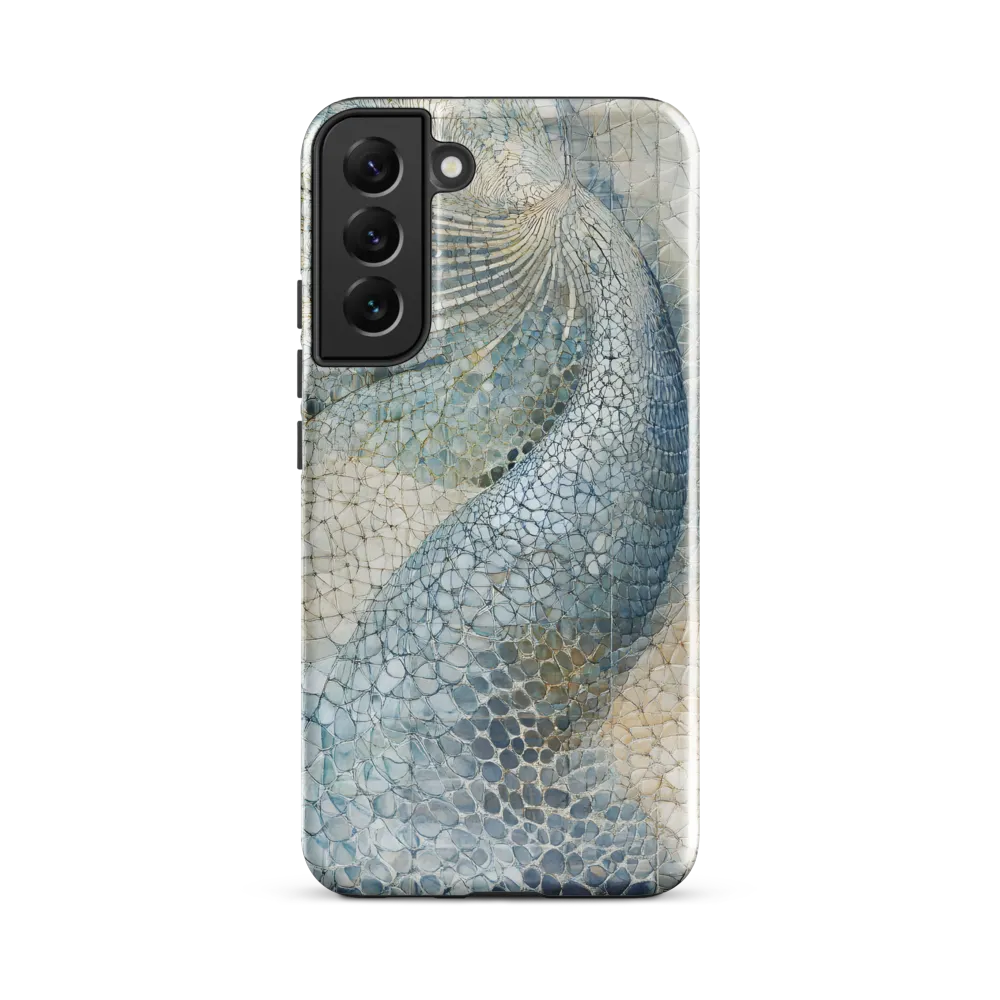 Fluid Geometry: A Dance of Patterns | Phone Case |  S22 Plus | Tough Case | Glossy