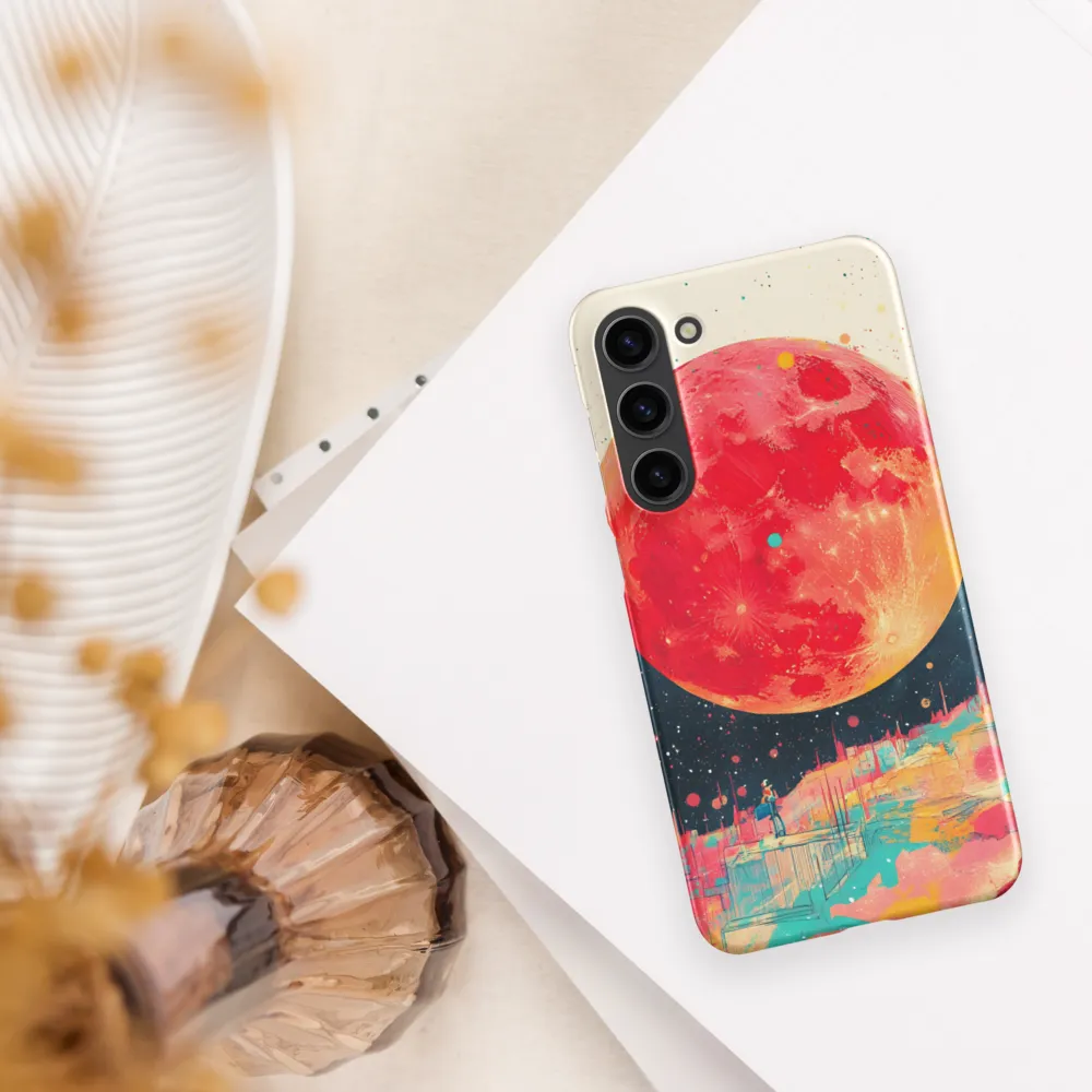 Crimson Dreams: A Lunar Exploration