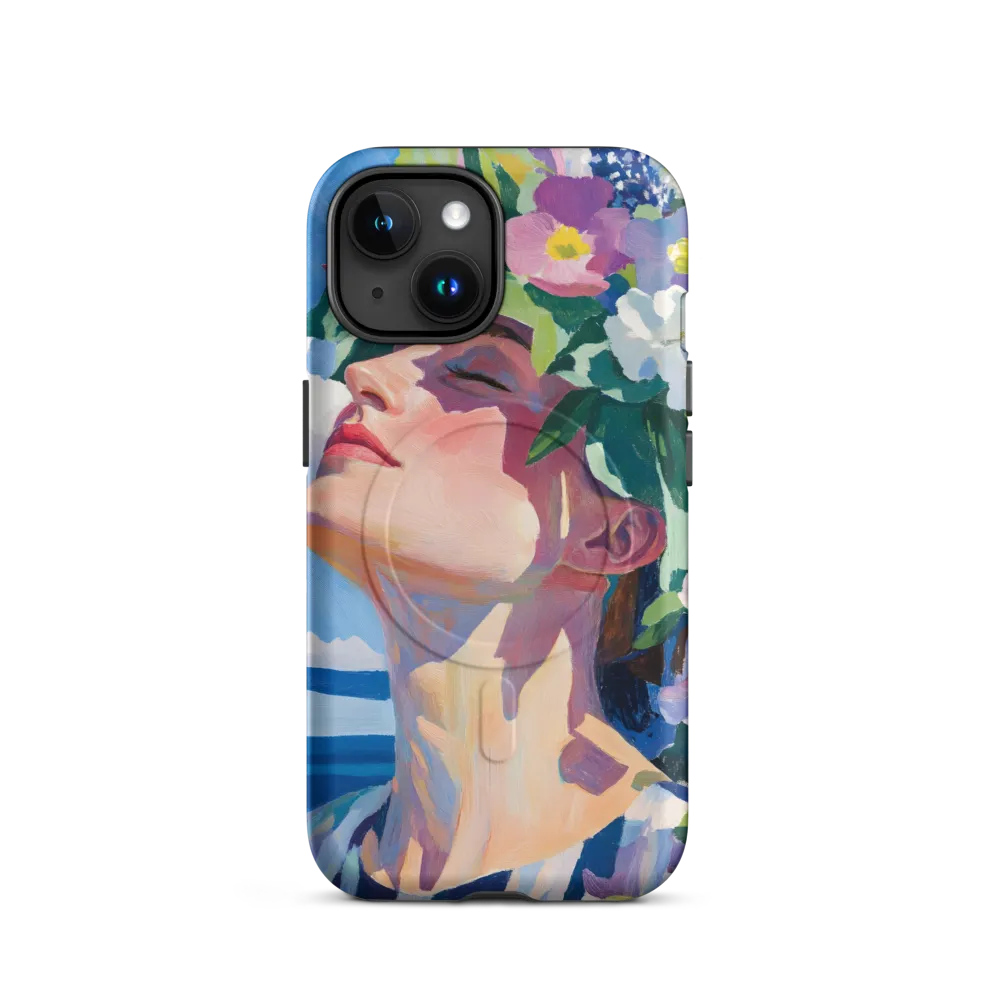 Blossom of Serenity | Phone Case |  15 | MagSafe® Tough Case | Matte