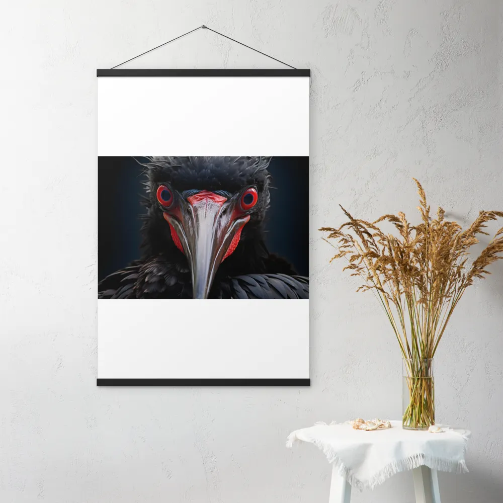 Gaze of the Abyss | Poster With Black Wood Hanger | 24″×36″