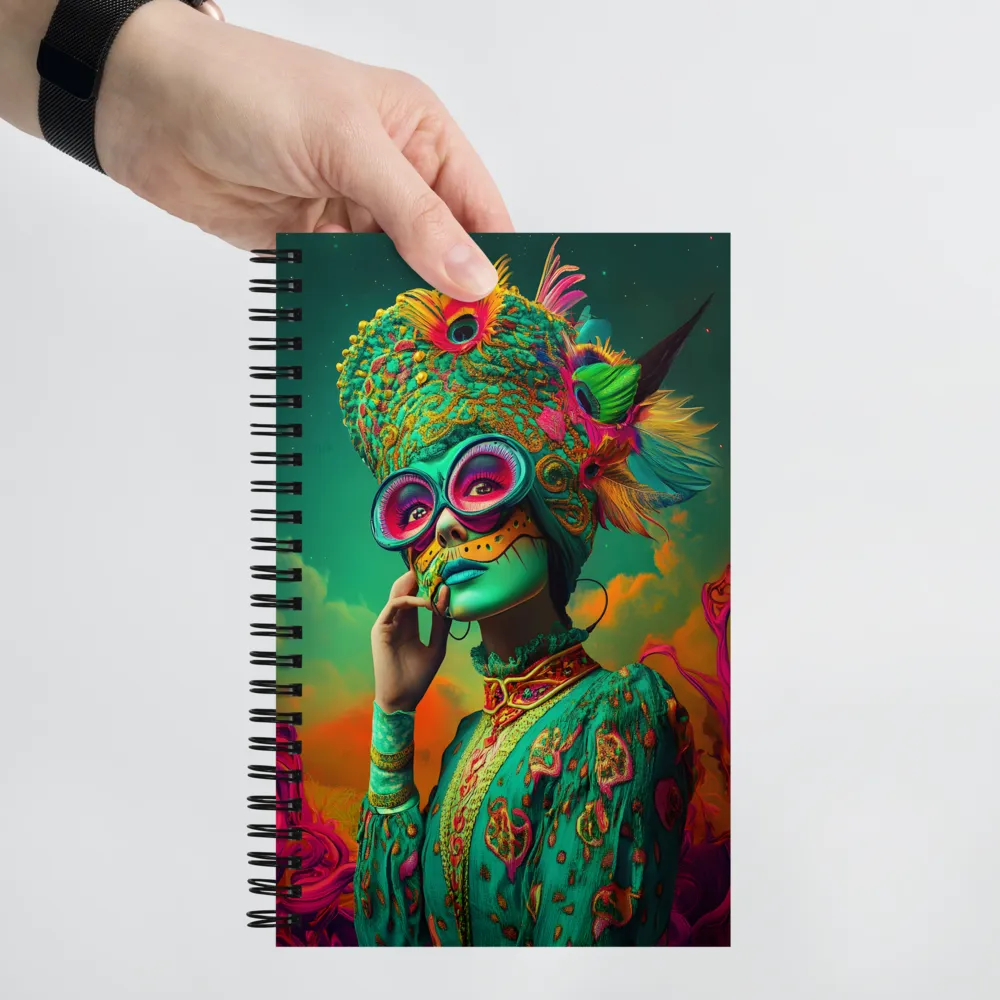 A Celebration of Color and Fantasy | Spiral Notebook