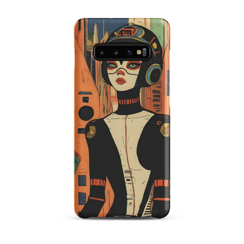 Futuristic Portrait of a Woman | Phone Case |  S10 Plus | Snap Case | Matte