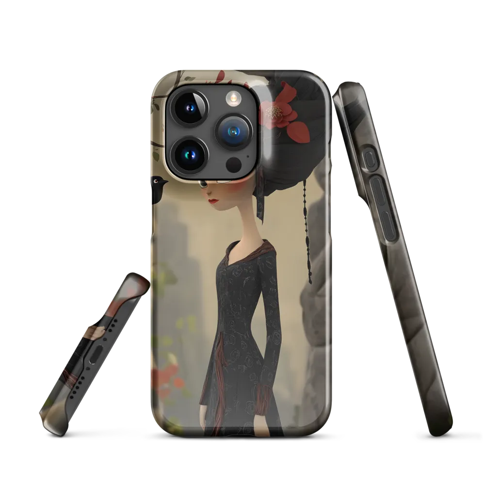Whispers of Elegance | Phone Case |  15 Pro | Snap Case | Glossy