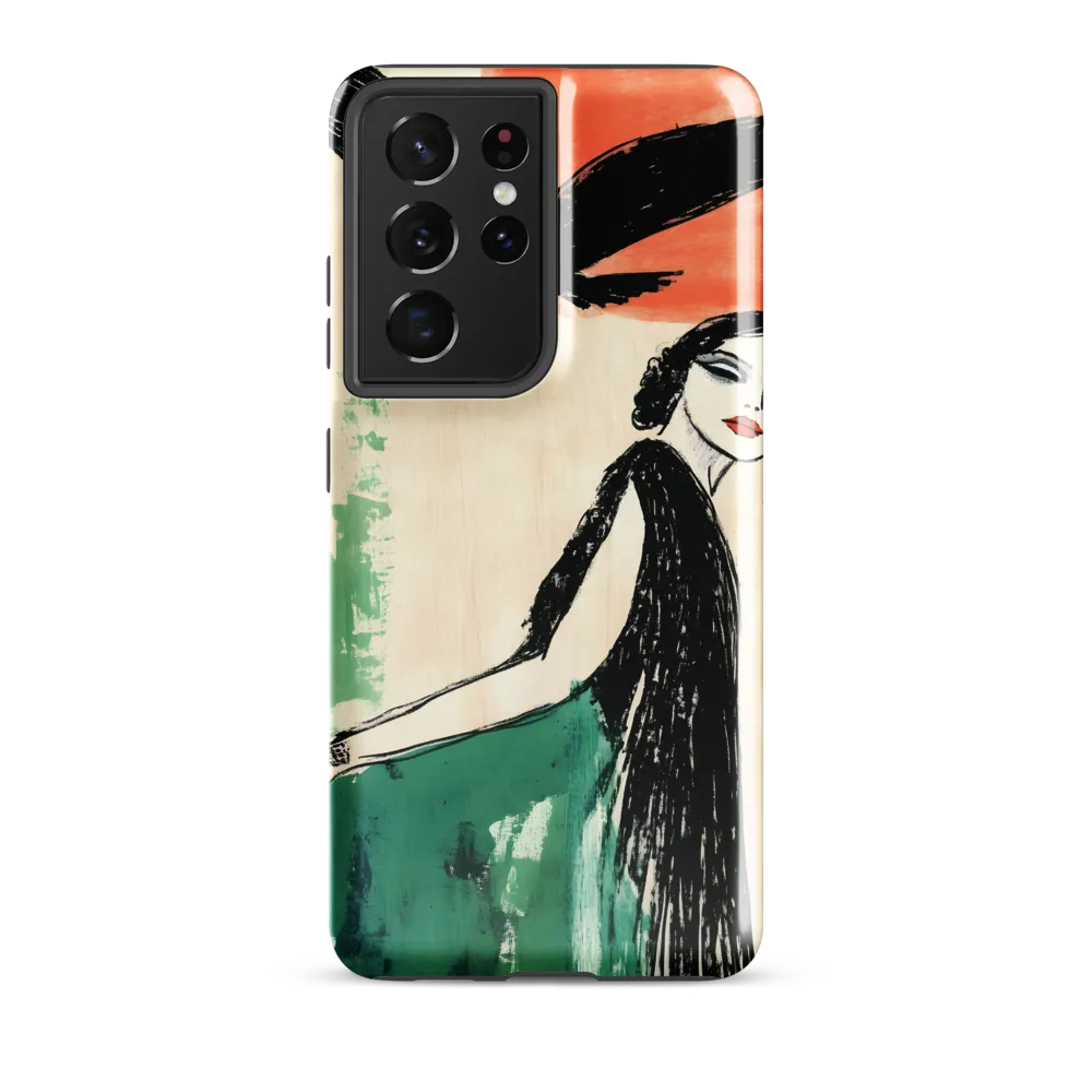 Elegance in Flight | Phone Case |  S21 Ultra | Tough Case | Glossy