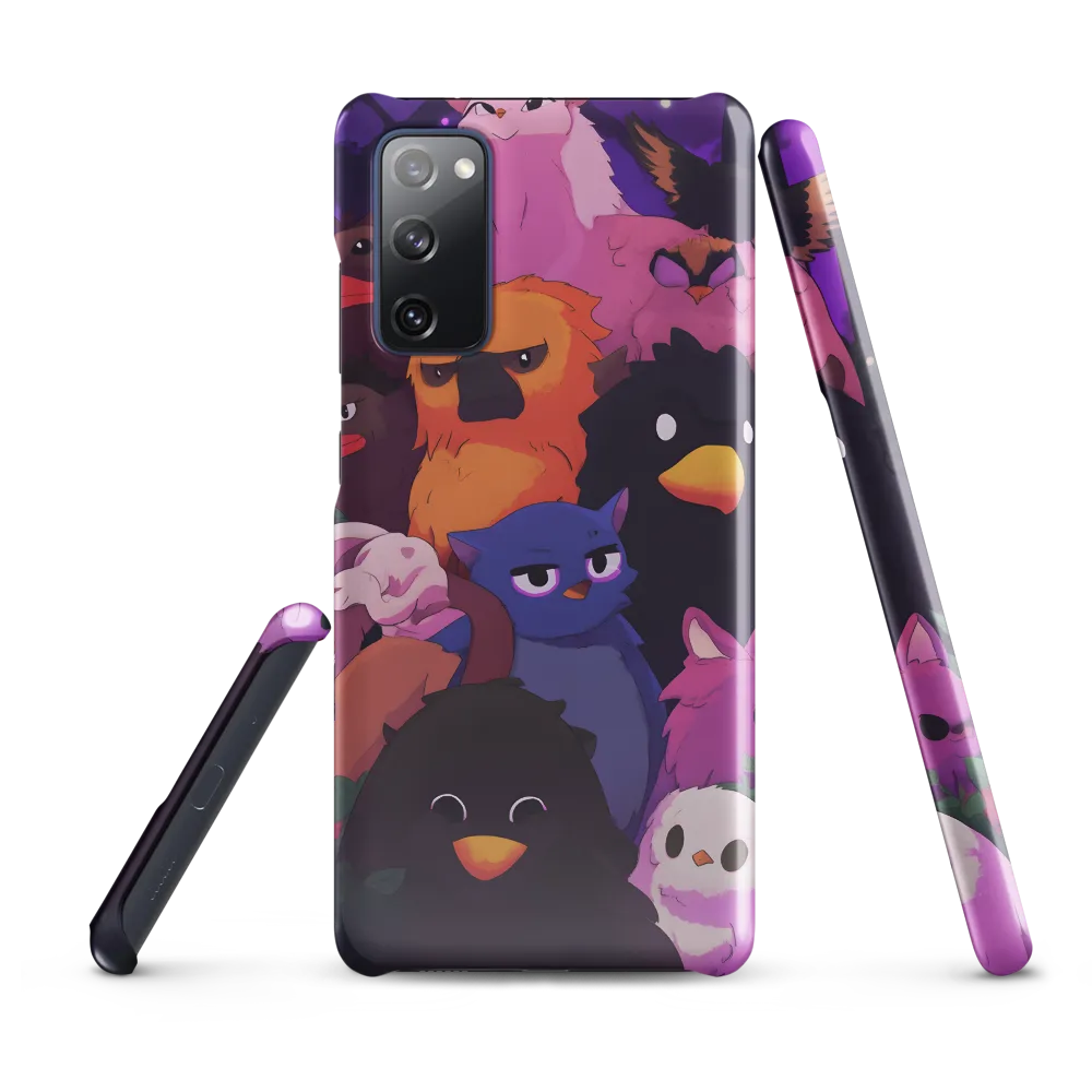 Whimsical Avian Gathering