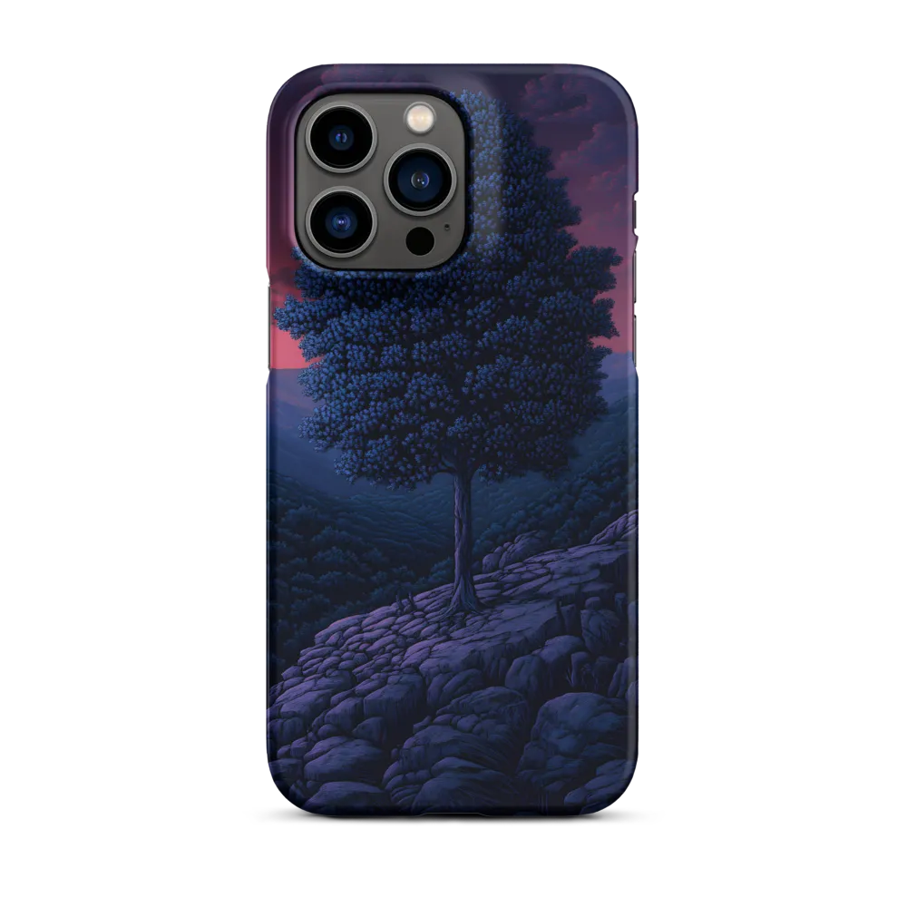 Solitary Sentinel: A Tree at Dusk