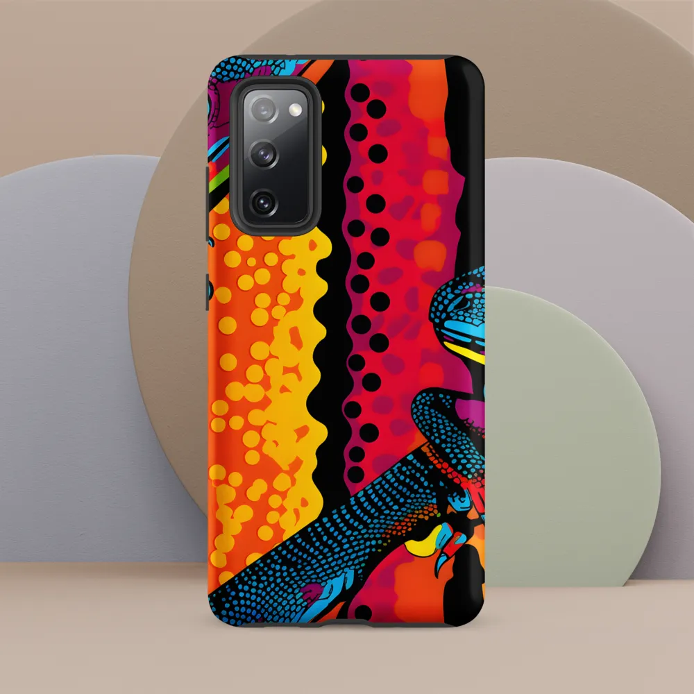 Colorful Encounters: The Playful Geckos