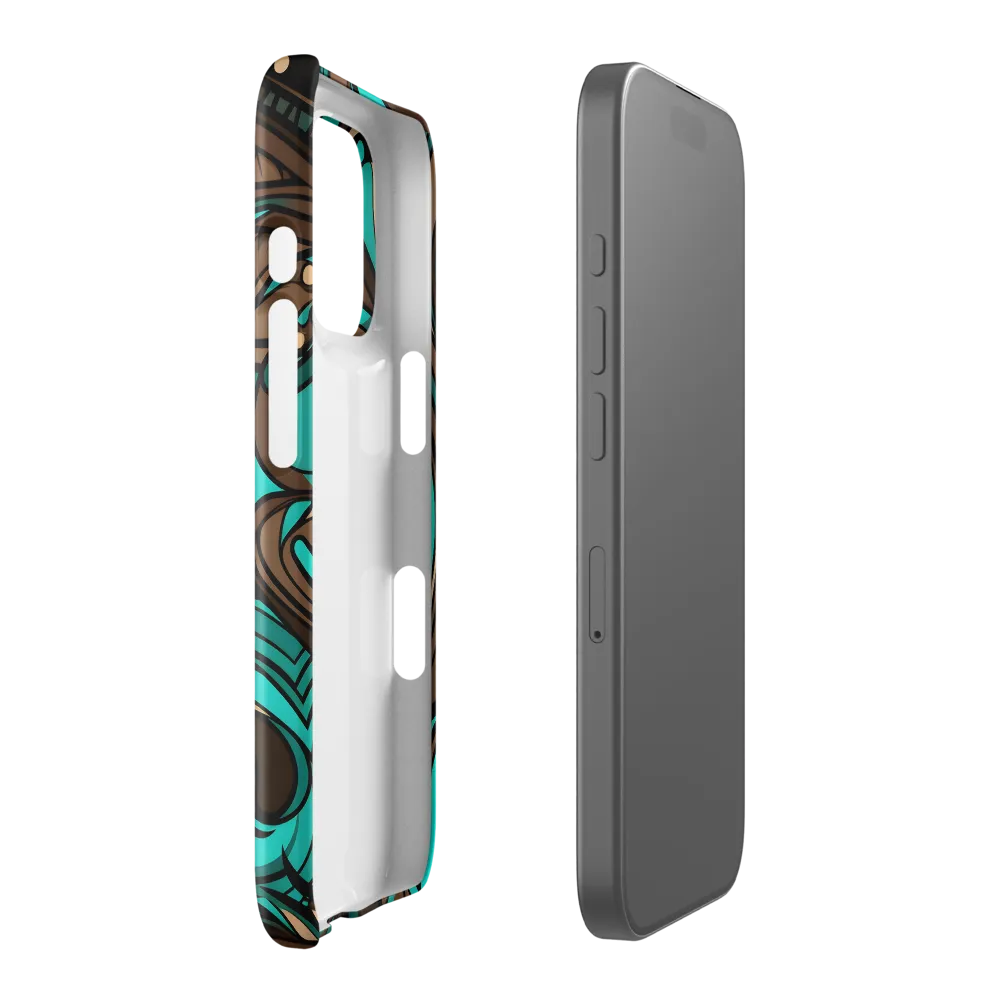 Fluctuating Currents | Phone Case |  16 Pro | Snap Case | Glossy