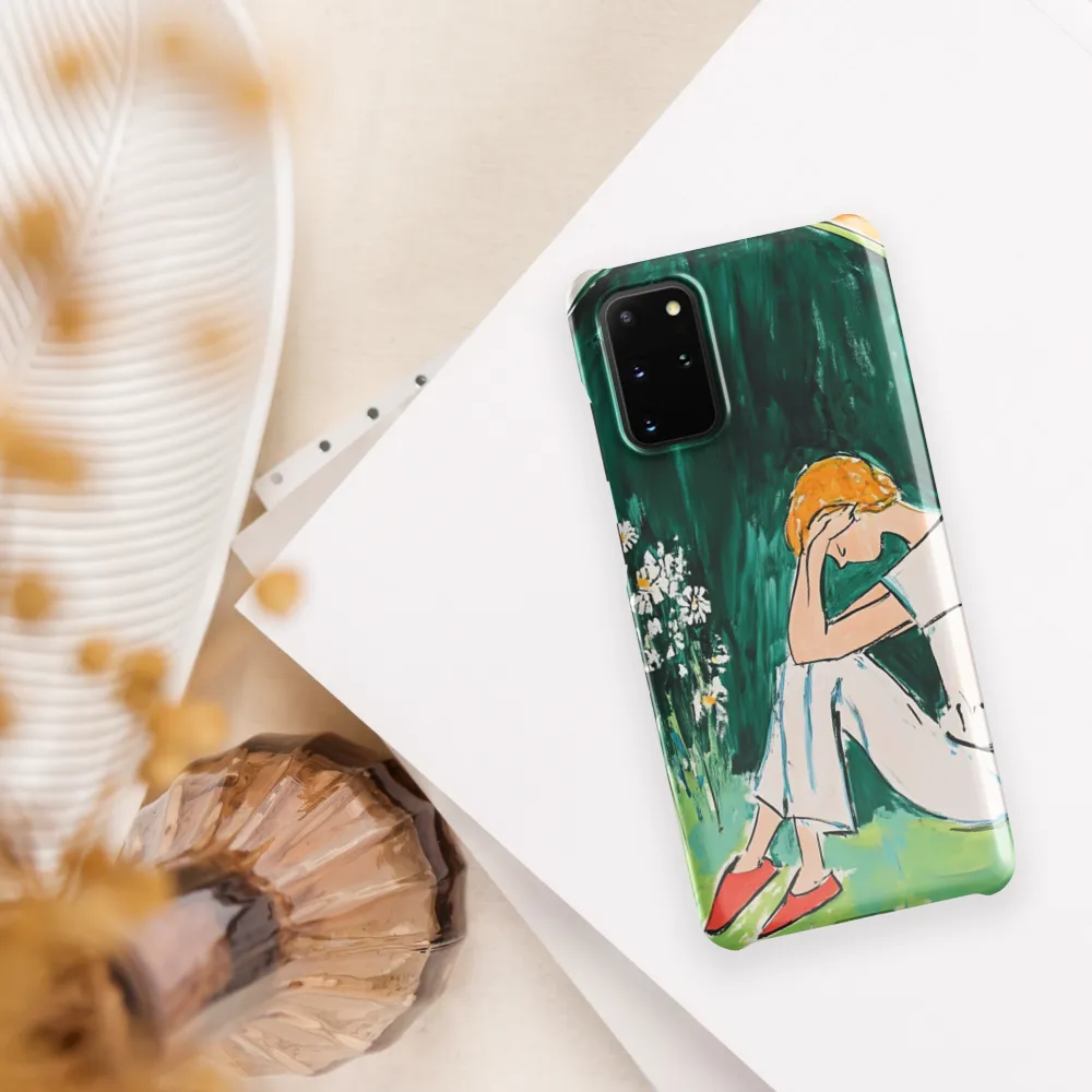 Silent Sorrow | Phone Case |  S20 Plus | Snap Case | Glossy