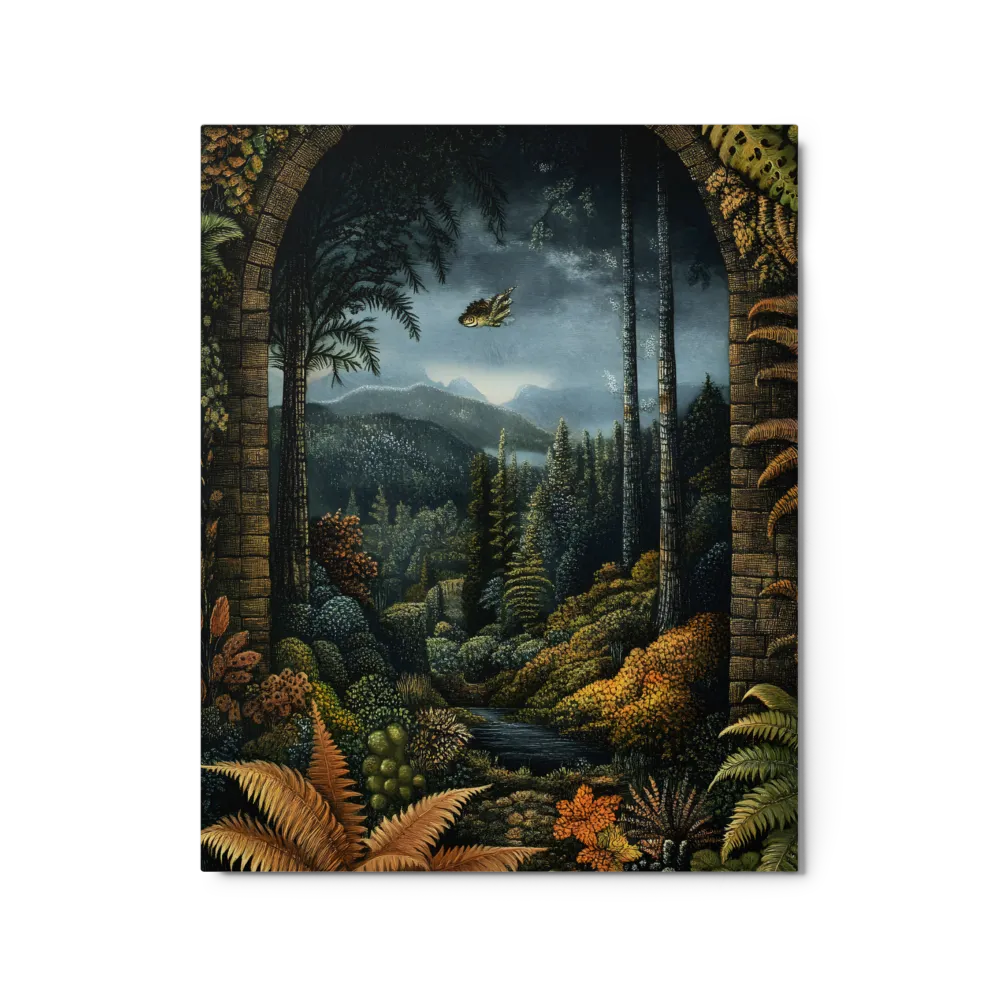 Whispers of the Enchanted Forest | Metal Print | 16″×20″